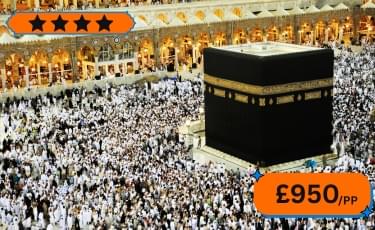 12 night 4 star umrah package